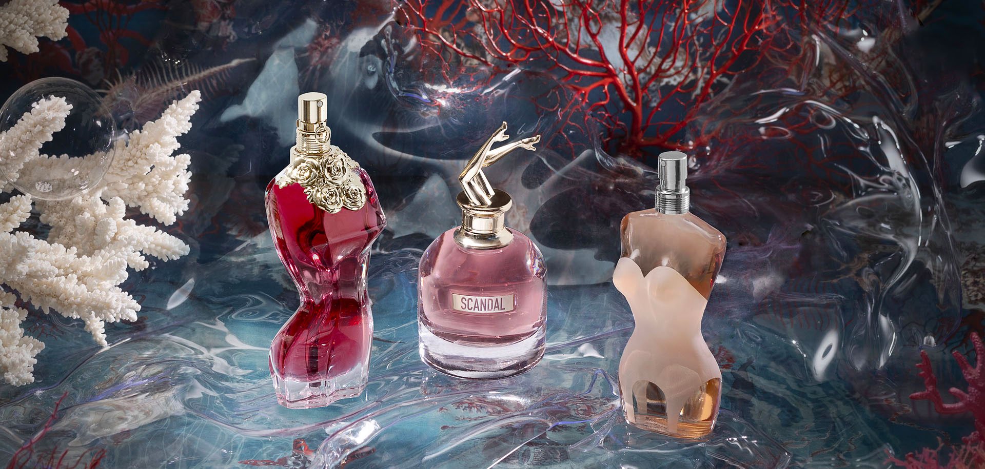 Les parfums pour Femmes de Jean Paul Gaultier