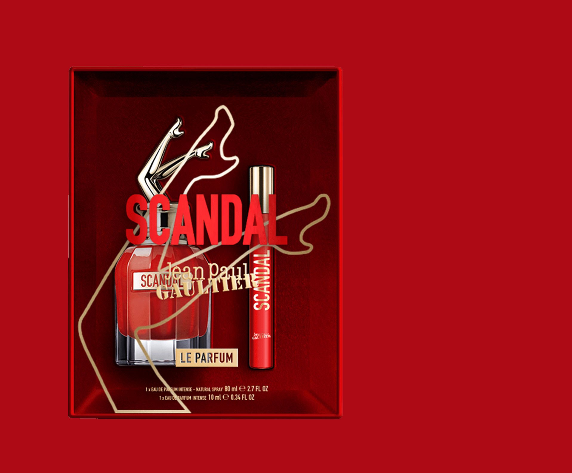 Coffret Scandal Le Parfum 80 ml Jean Paul Gaultier