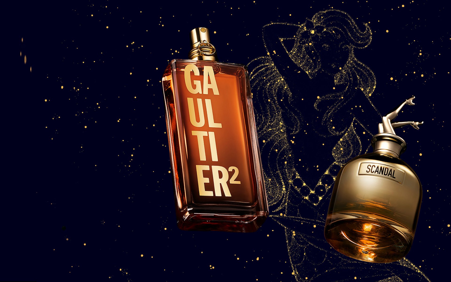 Gaultier² et Scandal Gold
