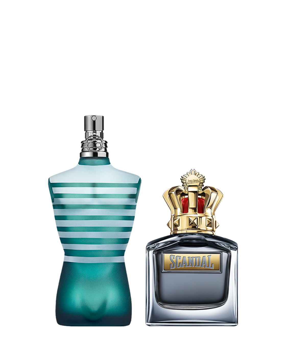 Le Male 75 ml and Scandal pour Homme 50 ml set