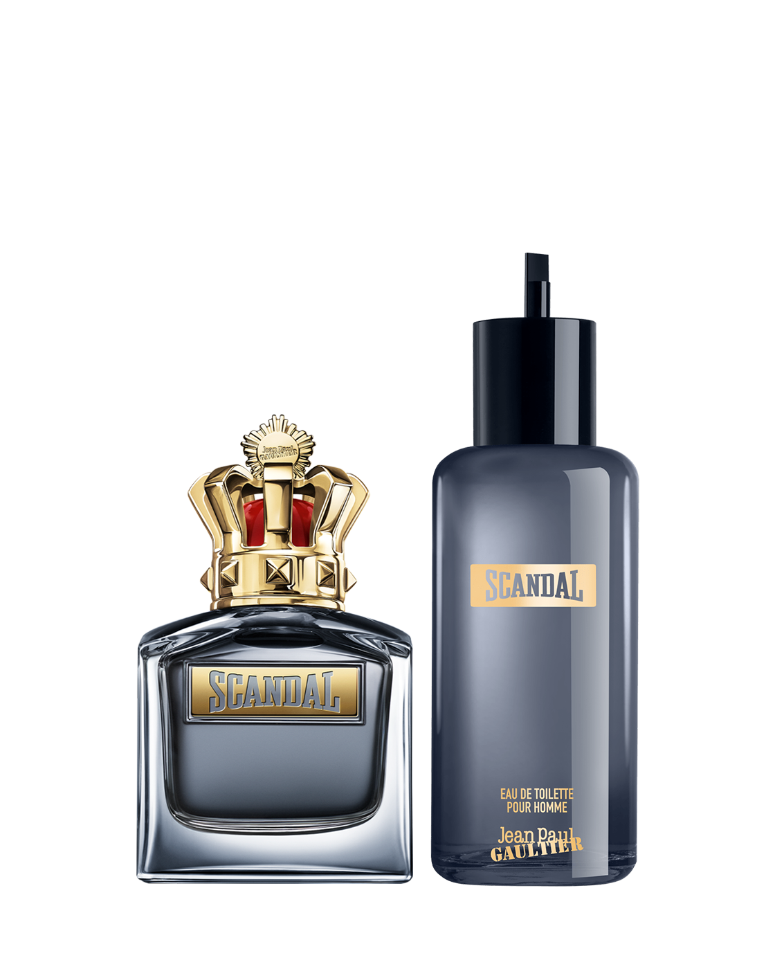 Scandal pour Homme 100ml and refill set