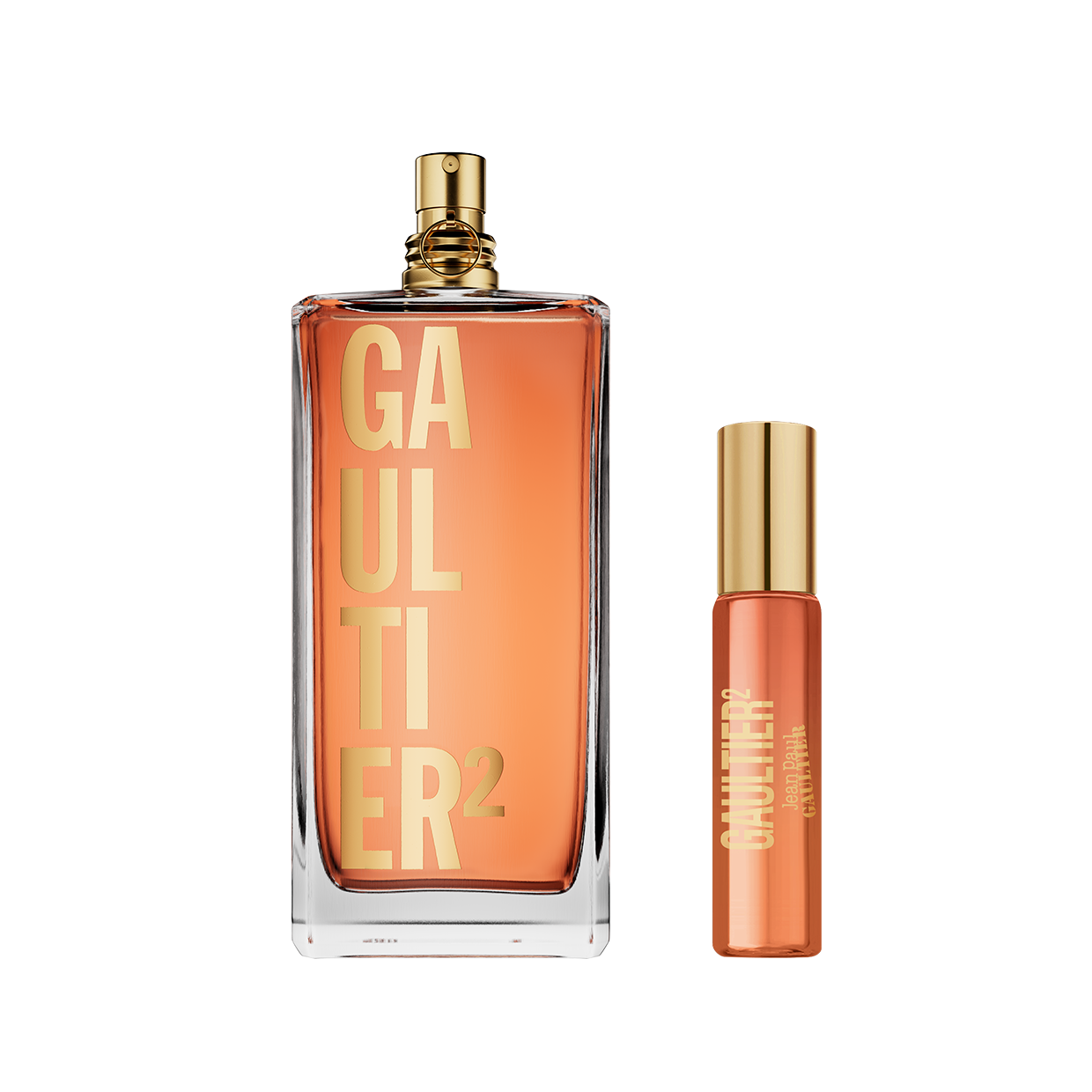 Dúo Gaultier² 100 ml y frasco de viaje 15 ml