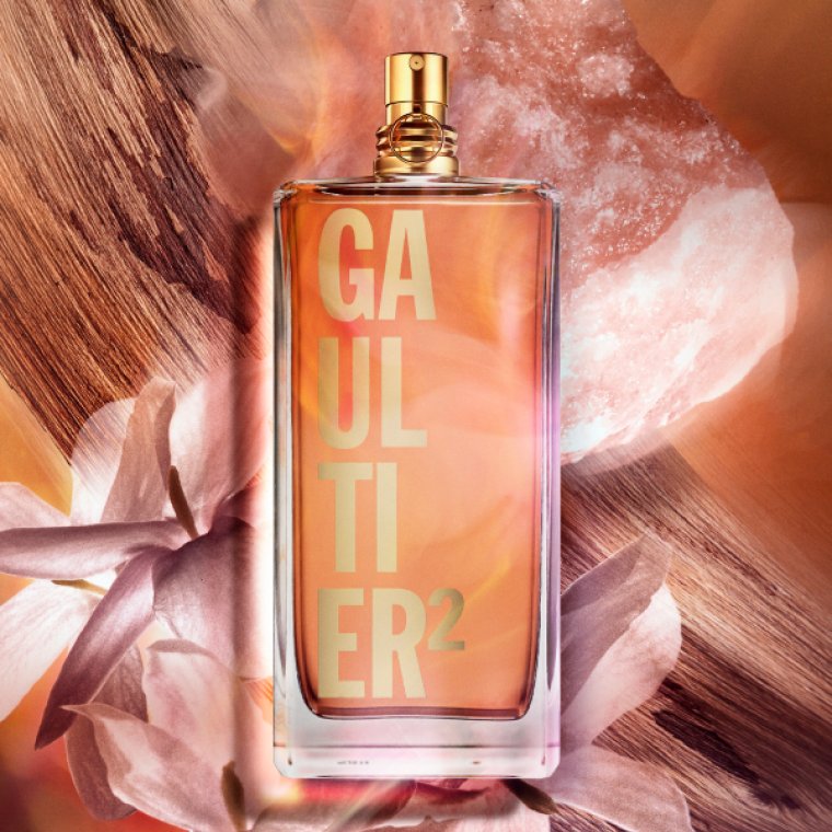 bottle Gaultier² ingredients visual