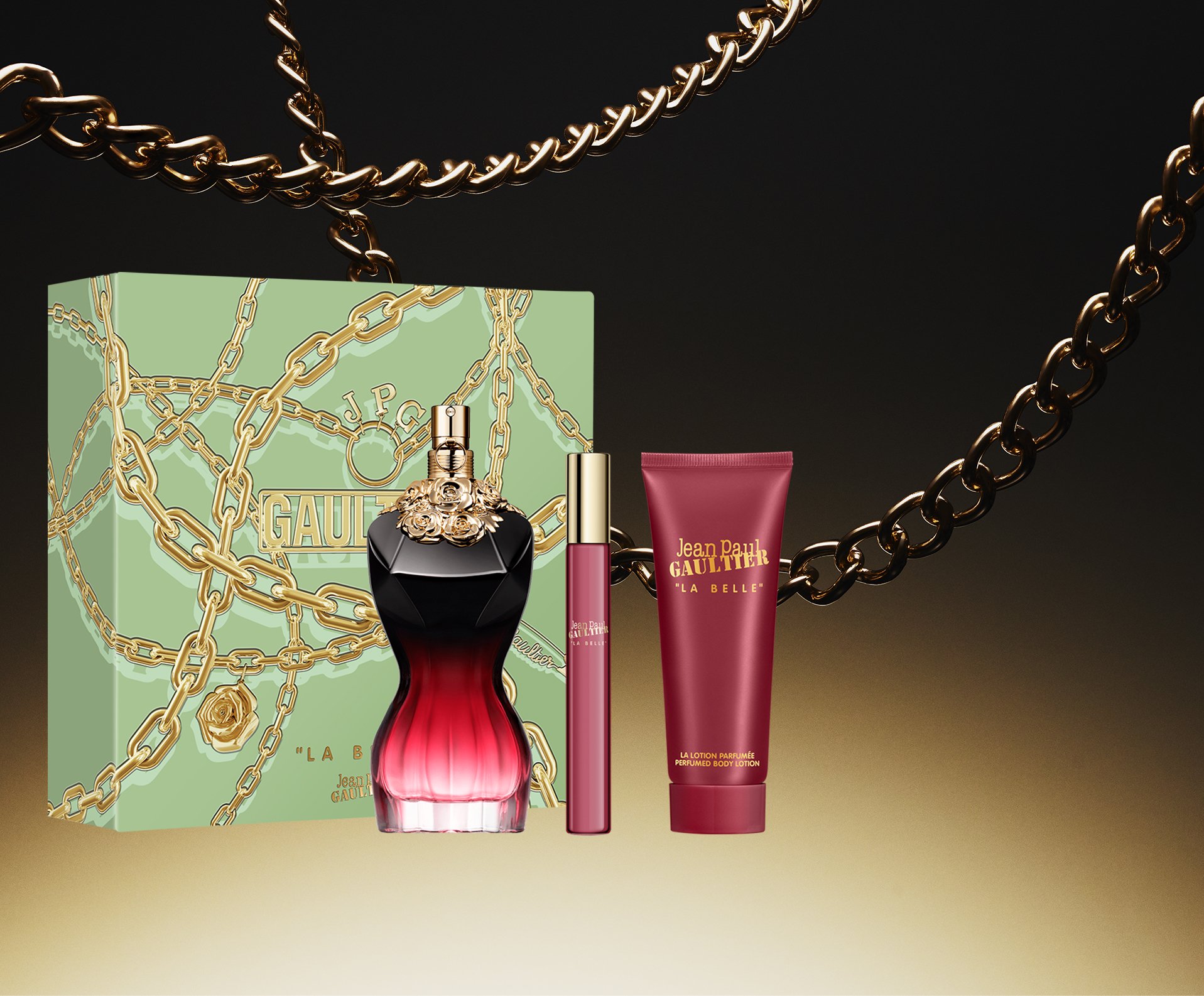 Gift Set La Belle Le Parfum, Body Lotion and Spray | Jean Paul Gaultier