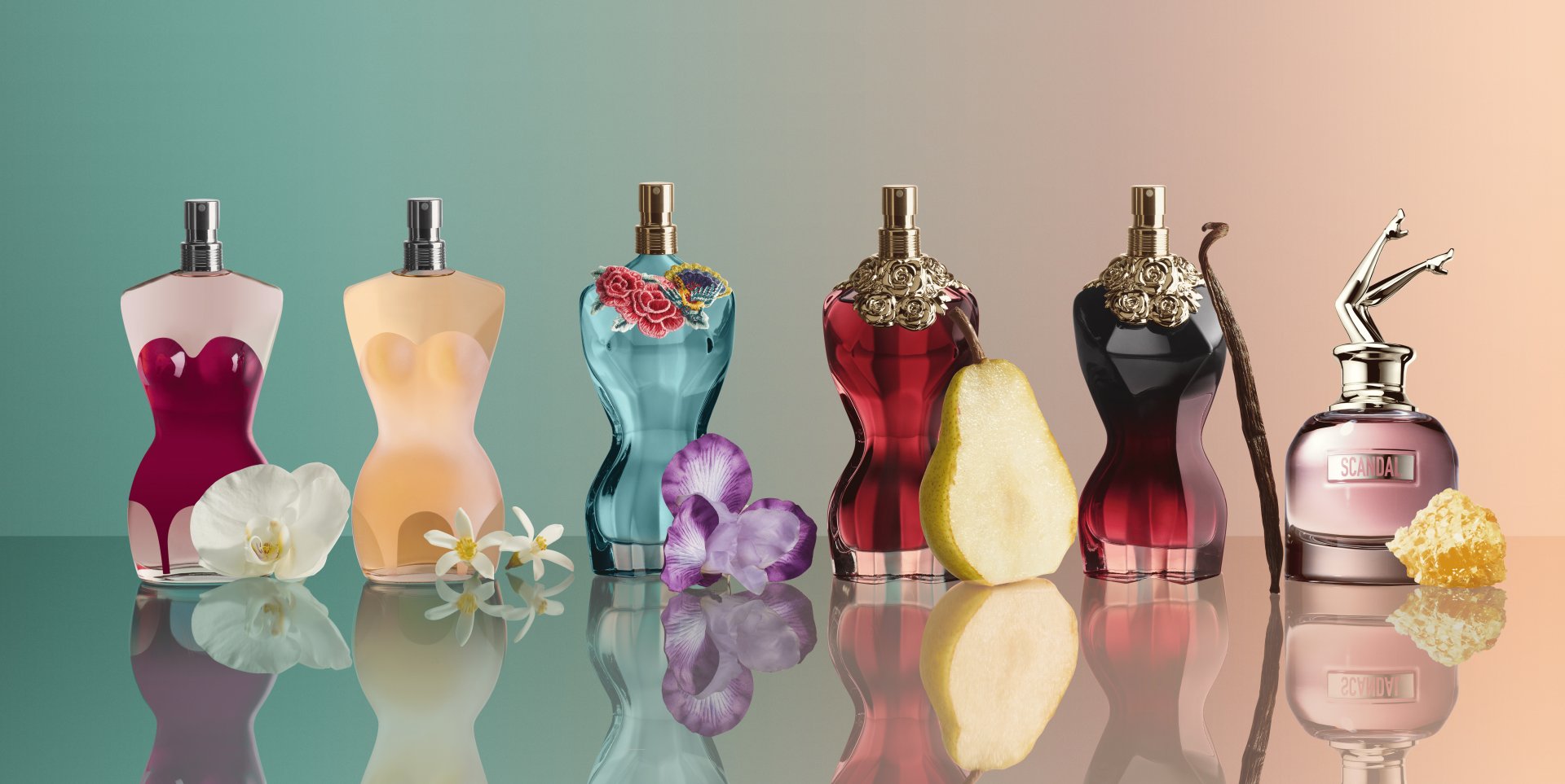 شراب الشعير إيجابي التقط أوراق الشجر  Fragrances and Perfumes for Women | Jean Paul Gaultier